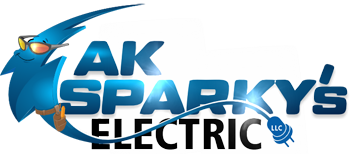 AK Sparky's Electric logo, Wasilla, Alaska electrician